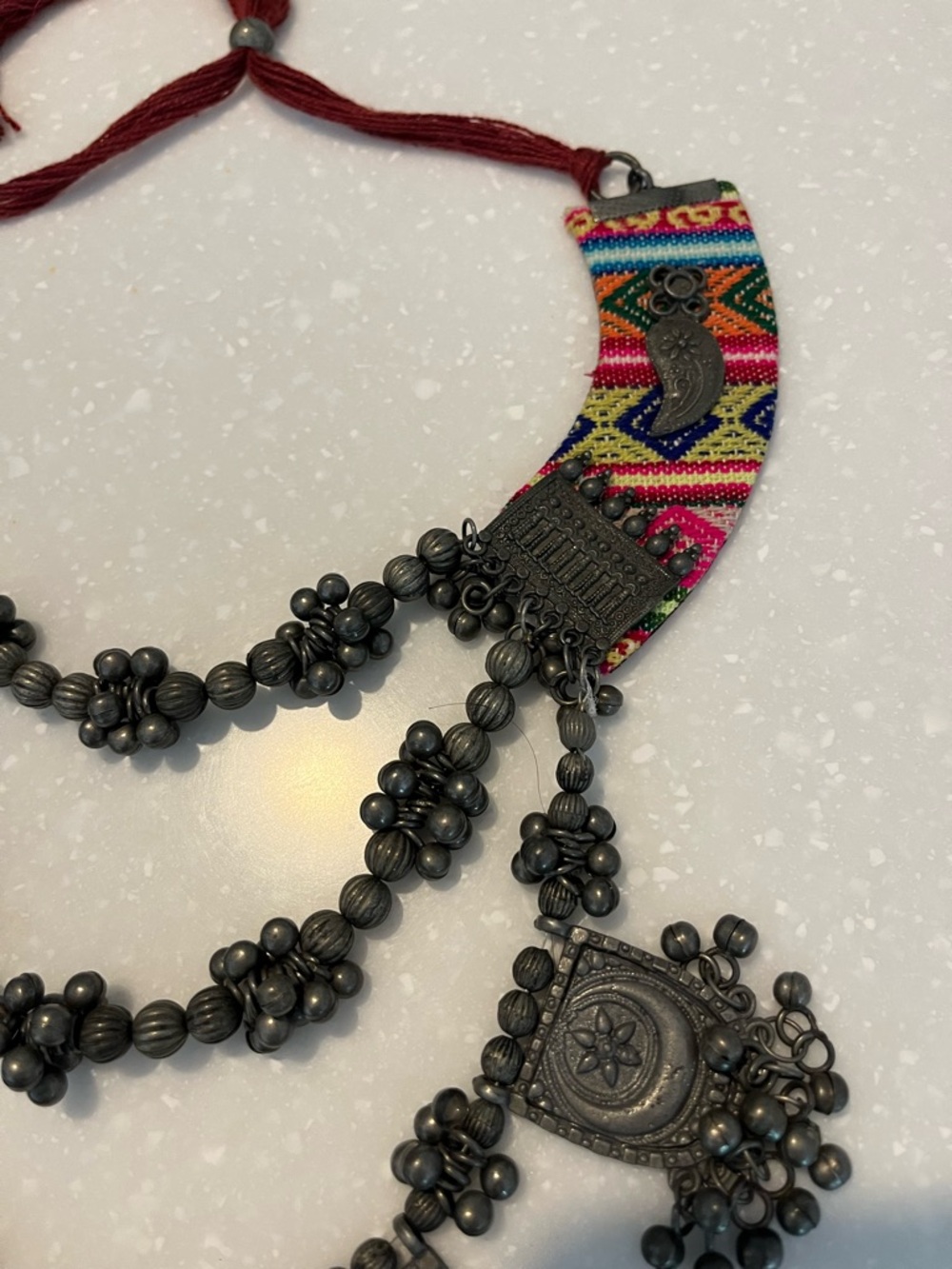 BOHEMIAN TRIBAL NOMAD NECKLACE - Picture 4 of 4